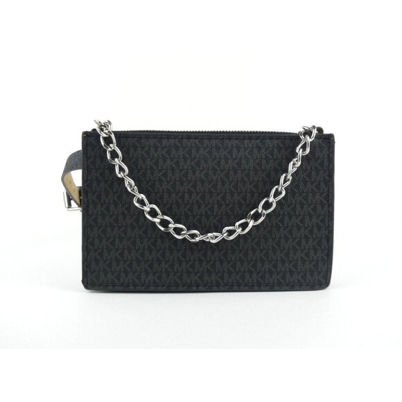 Michael Kors Black Medium Fanny Pack Belt Bag 554131 NWOT